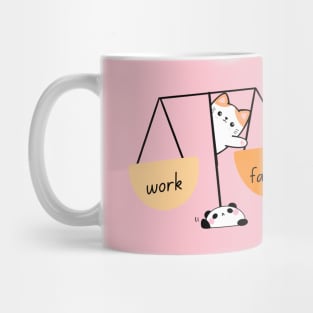 Work, Family Balance ! Mug